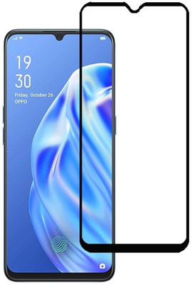 Q Box Edge To Edge Tempered Glass for OPPO F15, OPPO A91, oppo reno 3(Pack of 1)