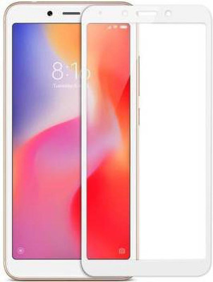 NIMMIKA ENTERPRISES Tempered Glass Guard for MI REDMI 6,MI REDMI 6A TEMPERED GLASS 11D(Pack of 1)