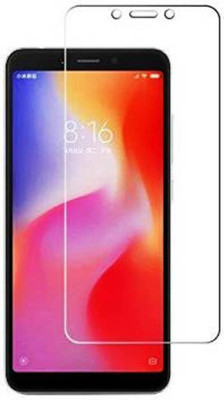 NIMMIKA ENTERPRISES Tempered Glass Guard for Mi Redmi 6A(Pack of 1)