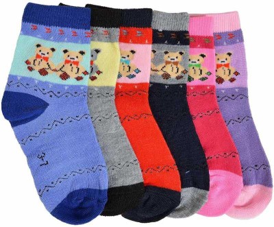 Fit N Fine Boys & Girls Ankle Length(Pack of 6)