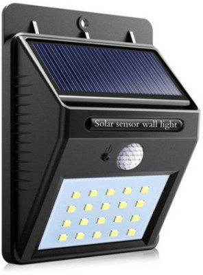 Goodsmaze LED Solar Light PIR Motion Sensor Wall lamp Infrared Outdoor Waterproof ] Solar Light Set(Wall Mounted Pack of 1)