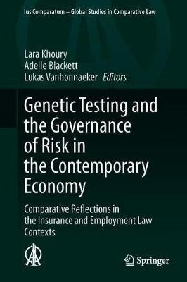 Genetic Testing and the Governance of Risk in the Contemporary Economy(English, Hardcover, unknown)