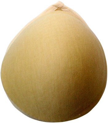 BENCOMM Mastectomy Cancer Weighted Cotton Bra Pad (1 Piece, Size- 42) Cotton Masectomy Bra Pads(Beige Pack of 1)