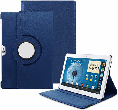 TGK Book Cover for Samsung Galaxy Note 10.1 (2012 Edition) GT-N8000 GT-N8010 GT-N8020 GT-N800 GT-N8013 GT-N8005(Blue, Cases with Holder)