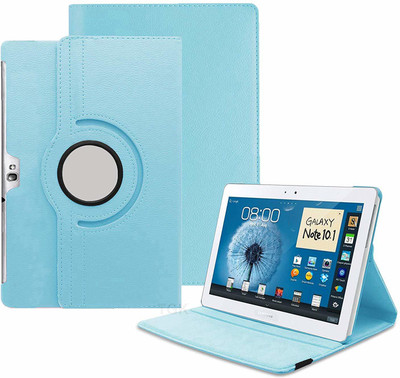 TGK Book Cover for Samsung Galaxy Note 10.1 (2012 Edition) GT-N8000 GT-N8010 GT-N8020 GT-N800 GT-N8013 GT-N8005(Blue, Cases with Holder)