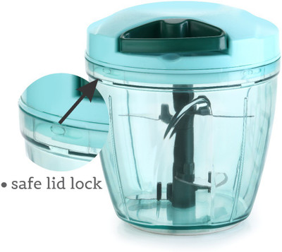Sharanam Kitchen Vegetable Handy Dori Chopper Cutter Beater 2 in 1 Suitable For Vegetables & Fruits - 900 ML Jumbo Vegetable Chopper(1 chopper)