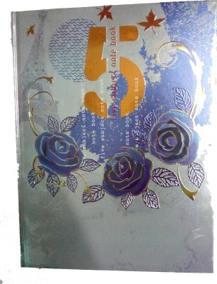 sam zam traders 20 B5 Note Book THIS IS SO GOOD NOTEBOOK YOU CAN USE ANYWHERE 336 Pages(BLUE AND SILVER)