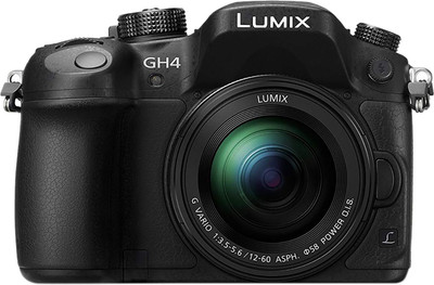 Panasonic Lumix DMC-GH4 Mirrorless Camera Body with 12-60mm Lens(Black)