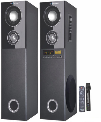 DH Discovery DJ 1212 Mini Hi-Fi System(Black)