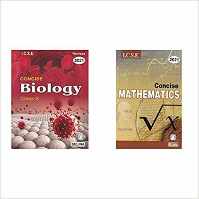 Selina ICSE Concise Biology For Class 10 (2020-2021) Session + Selina ICSE Concise Mathematics For Class 10 (2020-2021) Session(Paperback, CELINA) Selina ICSE Concise Biology For Class 10 (2020-2021) Session + Selina ICSE Concise Mathematics For Class 10 (2020-2021) Session(Paperback, CELINA)