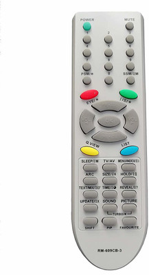 LipiWorld 609CB-3 6710V00124D TV Universal Compatible for H Series  LG Remote Controller(Gray)