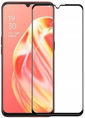 AKSHUD Edge To Edge Tempered Glass for OPPO F15(Pack of 1)
