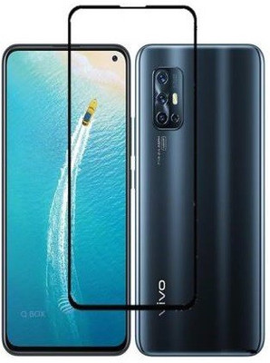 AKSHUD Edge To Edge Tempered Glass for Vivo V17(Pack of 1)