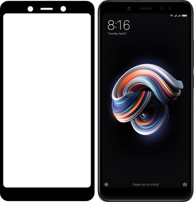 Mauval Edge To Edge Tempered Glass for Mi Redmi Note 5 Pro(Pack of 1)