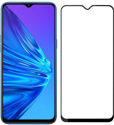 SRT Edge To Edge Tempered Glass for Realme 5(Pack of 1)