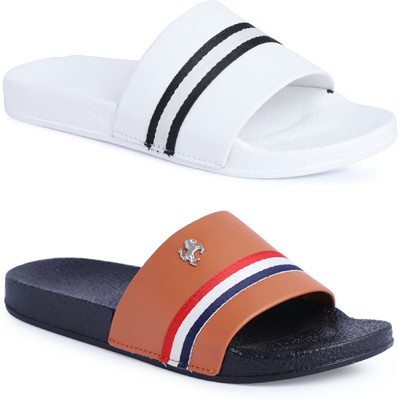 Footsole Men Slides(Multicolor , 9)