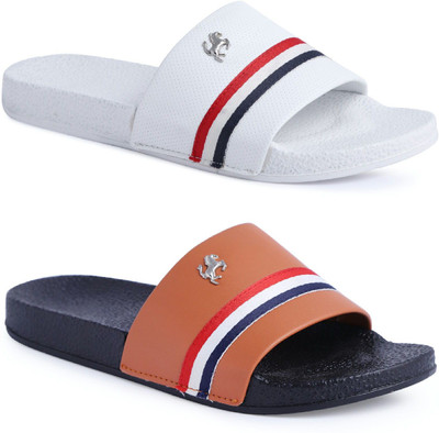 Shoe Mate Men Slides(Multicolor , 11)