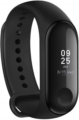 Pranali Enterprise Smart M4 Band Fitness Tracker Watch Hear(Black Strap, Size : free)