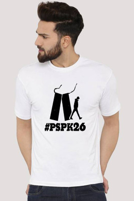 Deccan Store Graphic Print Couple Round Neck Black T-Shirt