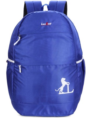 LeeRooy 2 Big 2 Small Pocket Laptop Backpack 25 L Laptop Backpack(Blue)