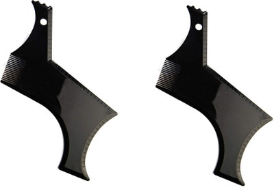 Leysin Beard Shaper Tool With Comb For Men, Home And Salon Use, Men Beard Accessories