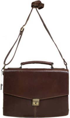 Leatherman Fashion Men & Women Brown Messenger Bag