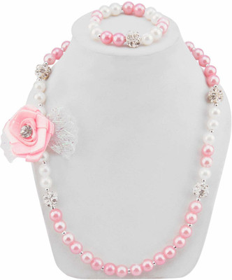 Daizy Mother of Pearl Multicolor Jewellery Set(Pack of 1)