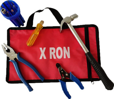 XRON 4 pcs Tools with bag Hand Tool Kit(4 Tools)