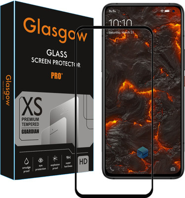 Glasgow Edge To Edge Tempered Glass for VIVO IQOO 3(Pack of 1)