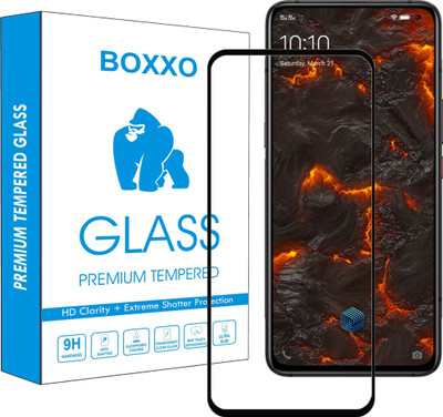 Boxxo Edge To Edge Tempered Glass for VIVO IQOO 3(Pack of 1)