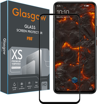 Glasgow Edge To Edge Tempered Glass for IQOO 3(Pack of 1)