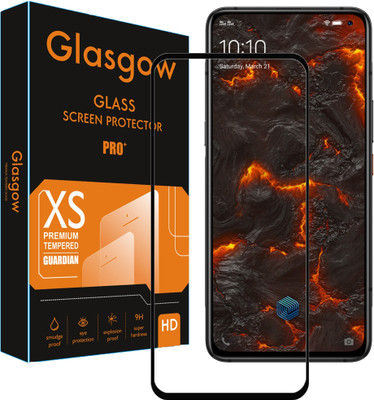 Glasgow Edge To Edge Tempered Glass for IQOO 3(Pack of 1)