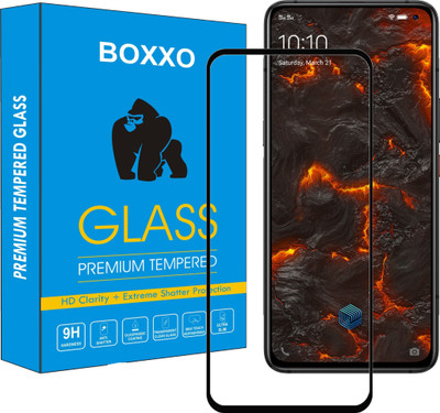 Boxxo Edge To Edge Tempered Glass for VIVO IQOO 3(Pack of 1)