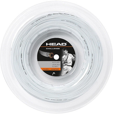 Head Challenge Tennis Reel 17 L 1.3 Tennis String - 200 m(White)