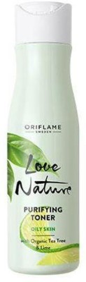 Oriflame Sweden Purifying Toner with organic tea tree & lime Men & Women(150 ml)