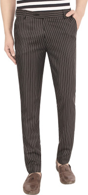 AD & AV Regular Fit Men Brown Trousers