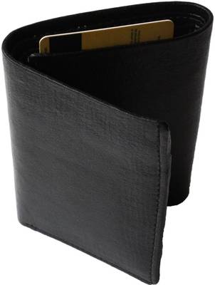 BLUE SQUARE Boys Black Artificial Leather Wallet