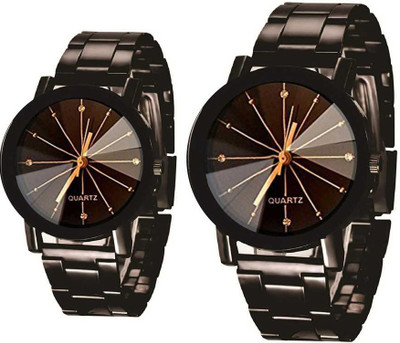 Csamon Designer Fashion Wrist Analog Watch  - For Couple