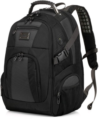 yeso Waterproof Multifunction 34 litres Unisex Travel 27 L Laptop Backpack(Black)