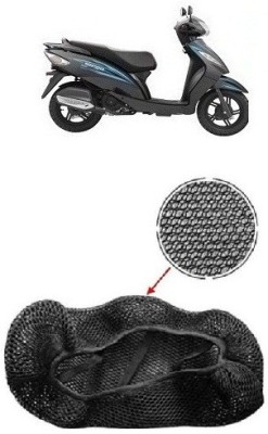 NajarSC cool-mesh-a-072 Single Bike Seat Cover For TVS Wego