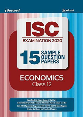 i-succeed 15 Question Sample Papers ISC Economics class 12 2019-2020(English, Paperback, unknown)