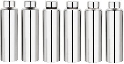 Plus Shine Water 6000 ml Bottle(Pack of 6, Silver, Steel)