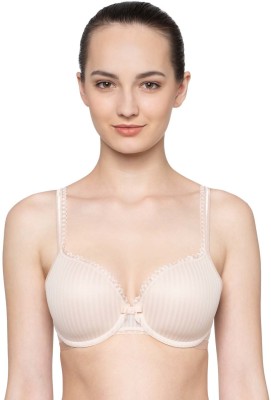 Triumph Beauty-Full Idol Underwired Padded Bra Women T-Shirt Lightly Padded Bra(Beige)