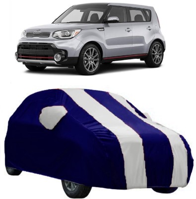 AutoRock Car Cover For Kia Soul (With Mirror Pockets)(White)