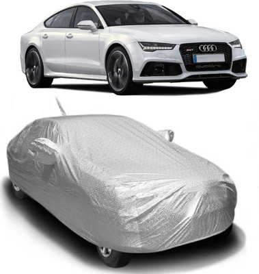 MoTRoX Car Cover For Audi S7 (With Mirror Pockets)(Silver)