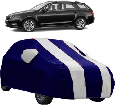 AutoRock Car Cover For Skoda Octavia Combi (With Mirror Pockets)(White)