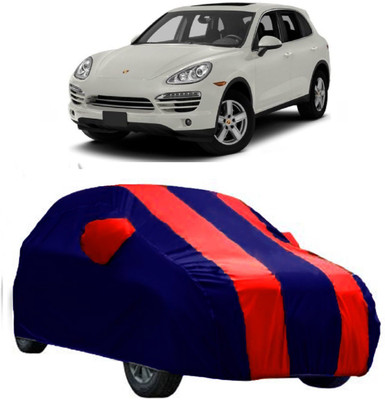 AutoKick Car Cover For Porsche Cayenne (With Mirror Pockets)(Red)