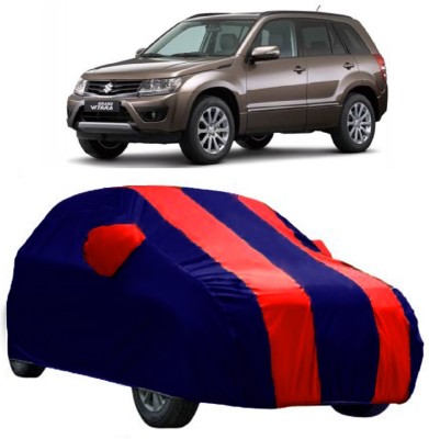 Ascension Car Cover For Maruti Suzuki Grand Vitara (With Mirror Pockets)(Red)