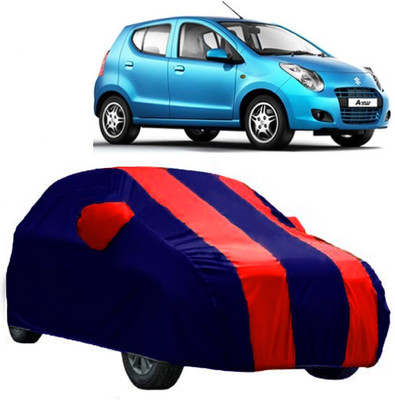 Elegance Car Cover For Maruti Suzuki A-Star (With Mirror Pockets)(Red)
