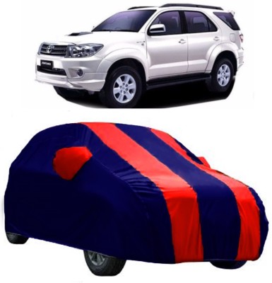 Ascension Car Cover For Toyota Fortuner Old (With Mirror Pockets)(Red)